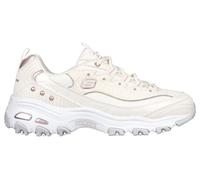 Skechers Donna D'Lites Sneaker in Bianco/Lavanda, Taglia 37