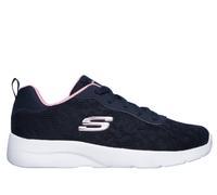 Skechers Donna Dynamight 2.0 - Homespun Sneaker in Blu Navy Blue/Rosa, Taglia 40, Vegan