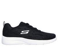 Skechers Zapatillas Deportivas Mujer Floral Mesh Lace Up Negro, Scarpe da Ginnastica Donna, 37 EU