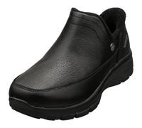Skechers Donna Easy Going Modern Whisper Stivali, Black Leather, 41 EU