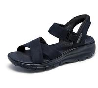 Skechers Donna Easy Going Somewhere Sunny Slip-In ALLENATRICE, Black Duraleather/Gore, 35.5 EU