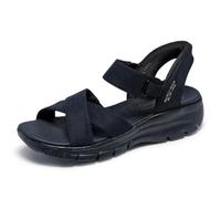 Skechers Easy Going Somewhere Sunny, Scarpe da Ginnastica Donna, Black, 39 EU