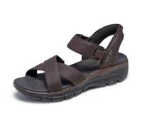 Skechers EASY GOING SOMEWHERE SUNNY - Scarpe da ginnastica Da donna, Chocolate,