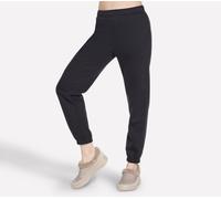 Skechers Donna Fleece Jogger in Nero, Taglia XL