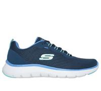 Skechers Flex Appeal 5.0 New Path, Scarpe da Ginnastica Donna, Marina Militare, 38.5 EU Larga