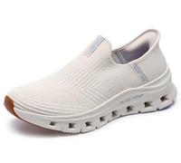 Skechers Donna Glide-Step Pro Everyday Citizen Slip-In ALLENATRICE, Natural Knit/Periwinkle Trim, 39 EU