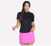Skechers Donna GO DRI SWIFT Club Polo in Nero, Taglia XS