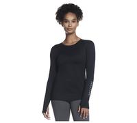Skechers Donna Go Dri Swift Top Manica Lunga Gym Training Assorbimento Umidità