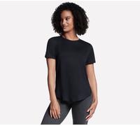 Skechers Donna GO DRI Swift Tunic maglietta in Nero, Taglia 3XL