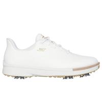 Skechers Donna GO GOLF Jasmine 2 Shoes in Bianco/Oro, Taglia 37