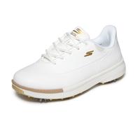 Skechers Donna Go Jasmine 2 Scarpe Tacchetti - Bianco e Oro - UK 4