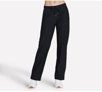 Skechers Donna GO LUXE Rib Pantaloni in Nero, Taglia XL
