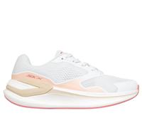 Skechers Donna GO RUN Consistent Pro - Corus Sneaker in Bianco/Rosa, Taglia 39, Vegan, Lavabile in lavatrice