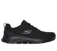 Skechers Go Walk 7 Clear Path, Sneaker Basse Donna, Nero, 35 EU
