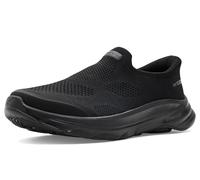 Skechers Donna Go Walk 8 Nova Sneaker, Black, 36.5 EU Larga