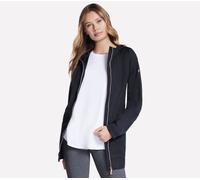 Skechers Donna GO WALK Anorak Giacca in Nero, Taglia XL