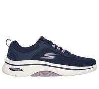 Skechers Donna GO WALK Arch Fit 2.0 - Balin Sneaker in Blu Navy Blue/Lavanda, Taglia 40, Vegan