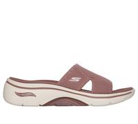 Skechers Donna GO WALK Arch Fit 2.0 Sandali - Dakota in Marrone, Taglia 38, Vegan, Lavabile in lavatrice