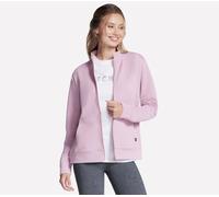 Skechers Donna GO WALK Everywhere Giacca in Rosa/Lavanda, Taglia XS