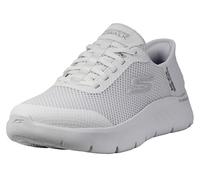 Skechers Go Walk Flex Grand Entry, Scarpe sportive da donna senza lacci, bianco sporco, 7.5 Wide