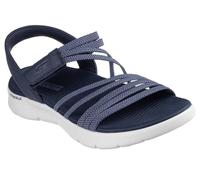 Skechers Donna Go Walk Flex Sandal Emma Trainers, Navy, 39 EU