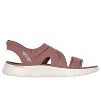 Skechers Donna Go Walk Flex Sandal Enticing Slip-In ALLENATRICE, Brown Textile, 41 EU