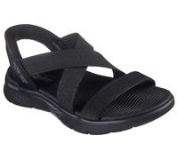 Skechers Donna Go Walk Flex Sandal Glimmer Up Slip-in ALLENATRICE, Black, 39 EU