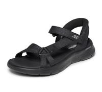 Skechers Donna Go Walk Flex Sandal Illuminate Slip-In ALLENATRICE, Black Textile, 36 EU