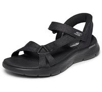 Skechers Donna Go Walk Flex Sandal Illuminate Slip-In ALLENATRICE, Black Textile, 39 EU