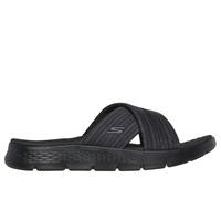 Skechers Go Walk Flex Sandal Impressed, Ciabatta Donna, Black, 38 EU
