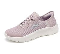 Skechers Donna Go Walk Flex Scarpe Ginnastica Slip-in - Malva - UK 4.5