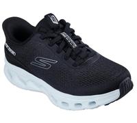 Skechers Donna Go Walk Glide-Step 2.0 Nessa Slip-In ALLENATRICE, Black Textile/Lt.blue Trim, 40 EU