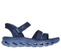 Skechers Donna GO WALK Glide-Step 2.0 Sandali - Giselle in Blu Navy Blue, Taglia 37, Vegan, Lavabile in lavatrice