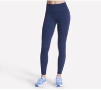 Skechers Donna GO WALK High-Waisted Legging in Blu Navy Blue, Taglia Largo