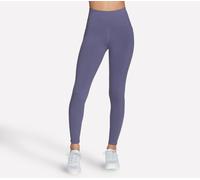 Skechers Donna GO WALK High-Waisted Legging in Porpora/Carbone, Taglia Largo
