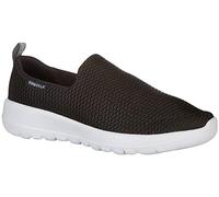 Skechers Donna Go Walk Joy scarpe da ginnastica, Black Textile /White Trim, 36.5 EU
