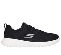Skechers Donna GO WALK Joy - Violet Sneaker in Nero/Rosa Oro, Taglia 35, Vegan, Lavabile in lavatrice