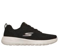 Skechers Donna GO WALK Joy - Violet Sneaker in Nero/Rosa Oro, Taglia 42, Vegan, Lavabile in lavatrice