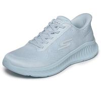 Skechers Donna Go Walk Now Khloe Slip-In ALLENATRICE, Light Blue Textile/Trim, 41 EU