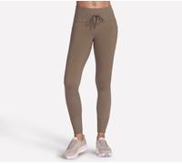 Skechers Donna GO WALK RIB Mix Jogger in Grigio/Oliva, Taglia Medio