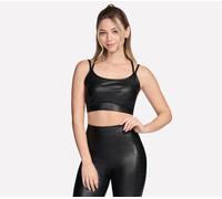 Skechers Donna GO WALK Sleek Bra in Nero, Taglia Piccolo