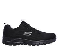 Skechers Donna Graceful - Get Connected Sneaker in Nero, Taglia 35.5, Vegan