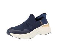Skechers Scarpe da Ginnastica da Donna Go Run Elevate Mesh Lace Up, Marina Militare, 37.5 EU