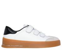 Skechers Donna Hiland - Perfect Trio Sneaker in Bianco/Nero, Taglia 40, Vegan