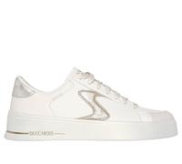 Skechers Donna Hiland - Quite Chic Sneaker in Naturale/Oro, Taglia 37