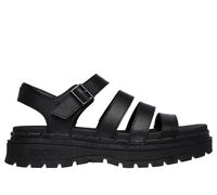 Skechers Donna Jammers - Poppin' Sandali in Nero, Taglia 40