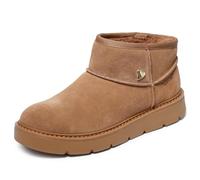 Skechers Keepsakes Cozy Mini Hands Free Slip-ins, Stivali da Neve Donna, Castagna, 39 EU
