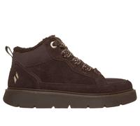 Skechers Donna Keepsakes Cozy - Street Hiker Mid Sneaker in Cioccolato, Taglia 36