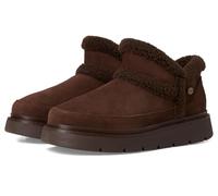 Skechers Donna Keepsakes Lite Winter Snug Stivali, Chocolate Suede Textile, 39.5 EU