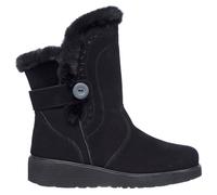 Skechers Donna Keepsakes Wedge - Cozy Peak in Nero, Taglia 38.5